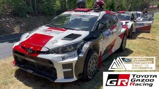 Toyota Gazoo Racing Australia Rally of Canberra 2023 -Australian Rally Championship Pure Sound Video