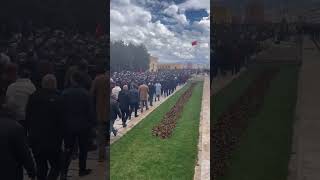 Muharrem İnce ve ekibi Anıtkabir'de