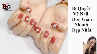 Bí Quyết Vẽ Nail Đơn Giản, Nhanh, Đẹp Nhất