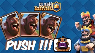 Push with Hog Rider | Clash Royale