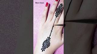 #shorts Simple Finger henna design #mehndi #hennatattoo #mehndidesigns