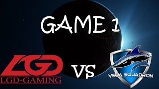 LGD vs Vega Game 1 StarLadder i League Invitational