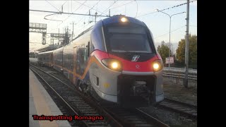 I PRIMI TRENI DI INIZIO NOVEMBRE NELLA STAZIONE DI IMOLA