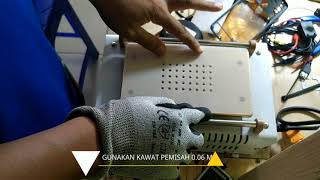 CARA BELAH LCD TOUCHSCREEN DENGAN MESIN SEPARATOR WEILAI