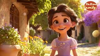 The Kind Village Girl and the King's Reward1 | Kids Animated Movies | 3D Animation | Disney Inspired