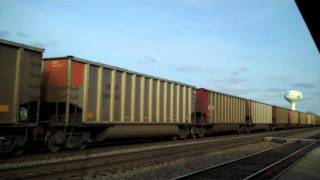 BNSF 5949 Leads Coal Drag Through Congress Park