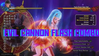 Xenoverse 2 Combo Evil Cannon Flash