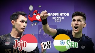 Jonatan Christie vs Lakshya Sen | Badminton Olimpiade Paris 2024