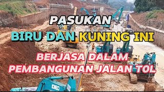 TOL JORR 2 CIMANGGIS CIBITUNG || ALAT BERAT INI BERJASA DALAM KONSTRUKSI JALAN TOL