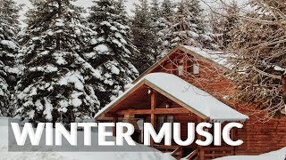 Snowing at Winter Wonderland Norway winter // R&B Jazz Music Background