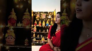 Mahalakshmi Sthothram/Namasthesthu Mahamaye #navaratri #mahalakshmi #vidhyarambham #youtubeshorts