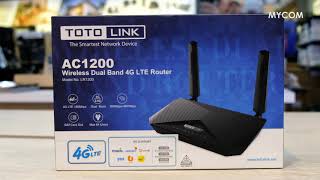 Totolink LR1200 - AC1200 Wireless Dual Band 4G LTE Router