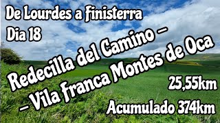 Caminho de Santiago - Redecilla del Camino - Vila Franca Montes de Oca - Resumo Diário