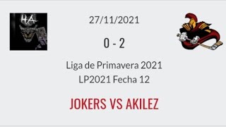 Jokers vs Akilez - LARH 2021 LP Hombres B