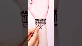 New easy stylish front hand mehndi design| simple stylish mehndi design| #mehndi