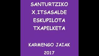 X ITSASALDE ESKUPILOTA TXAPELKETA