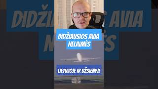 Kokios didžiausios aviakatastrofos Lietuvoje ir pasaulyje? 🇱🇹🌍