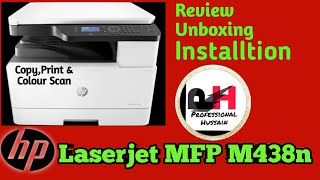 hp Laserjet MFP M438n Unboxing & Installation (@ProfessionalHussain9048 )