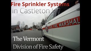 Fire Sprinklers Systems - VT Division of Fire Safety & Castleton Fire Dept.