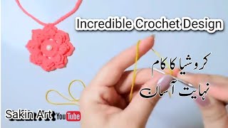 Incredible Crochet Design tutorial #crochet #fashion #crochettutorial