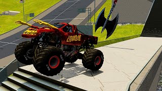 Ultimate Monster Jam Truck Destruction in BeamNG Drive!