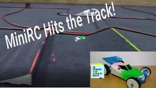 MiniRC 3D printed buggy RC Car Hits the Track!