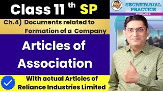 Articles of Association || Meaning || Features || Contents of Articles of Association