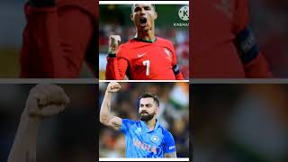 Carsano Ronaldo vs virat Kohli 🤗💪#sorts #trending #shortsfeed