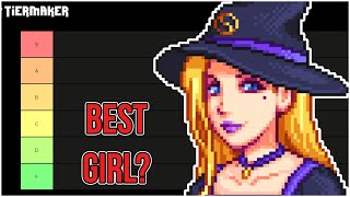 The New Stardew Valley Expanded Girl Tier List | Stardew Valley | Revan Magus