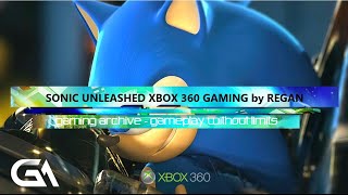 Sonic Unleashed Xbox 360 Gaming - Retro Gameplay by Regan - Retro Gaming - Gameplay Without Limits