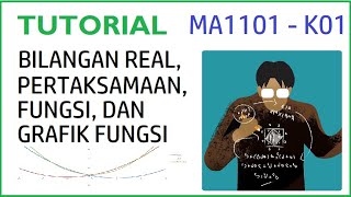 TUTORIAL DARING MA1101 KALKULUS I: Bilangan Real, Pertaksamaan, Grafik Persamaan dan Fungsi