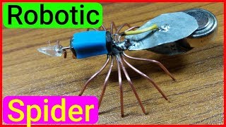 How To Make A Mini Robotic Spider  at Home 🦀🦀🦀//Life Hacks Tuber//