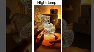 ✨ Cool Teddy Table Lamp ✨ #lamp #room #foryou #light