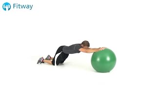 How To Do: Stability Ball Rollout | Ab Workout Exercise