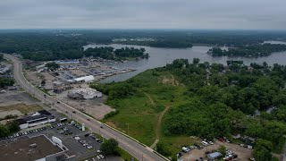 Soar Over Marina Paradise: 80 US-12, Fox Lake, IL | Aerial Tour by Repropix