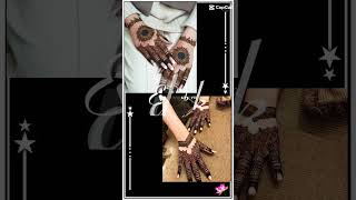 beautiful Mehndi designs for girls 2024 #eidcollection #shortvideo #shorts