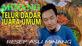 RESEP GAMPANG TELUR DADAR MINANG