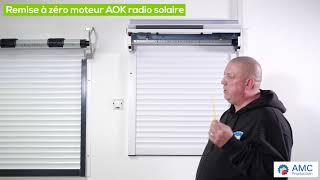 Remise à zéro d'un moteur AOK RADIO SOLAIRE