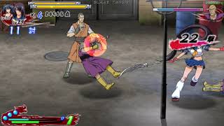 Ikki Tousen: Xross Impact (PSP) Walkthrough Arcade Mode Kanu Unchou and Bashoku Yojo Part 2