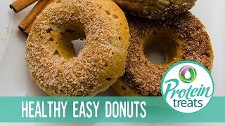 Cinnamon Protein Donuts – Protein Treats by Nutracelle