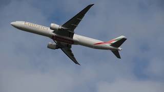 A6-EGE | Emirates 777-300ER Takeoff from Runway 5R | Auckland Airplane Spotting