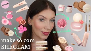 TESTANDO COMPRINHAS SHEGLAM | SÓ NOVIDADES SHEGLAM DE MAKE E SKINCARE ✨😍🩷