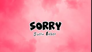 Sorry (lyrics) - Justin Bieber