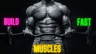 How to Build Muscles Fast | Fast Muscle Building Guide 💪