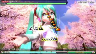 [初音ミク Project Diva Future Tone] 桜ノ雨 Extreme - 102.91% Perfect