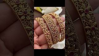 gold bangles designs|gold bangles 😍#viral #trending #shorts #bangles #gold #youtubeshorts