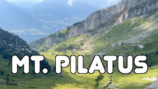 Mt. Pilatus Hike! (Cogwheel Train, Fräkigaudi Toboggan, & Gondola) ft. Howl's Moving Castle Music