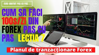 Cum Sa Faci 100$ Pe Zi Din Forex / Tutorial Pas Cu Pas Lectia 7 Planul de tranzacționare Forex