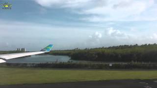 Aircaribes take off - Guadeloupe - Pointe-à-Pitre to Paris