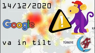 14 декабря 2020 г. — Google, YouTube, Meet и Gmail выходят из строя: googledown и youtubedown